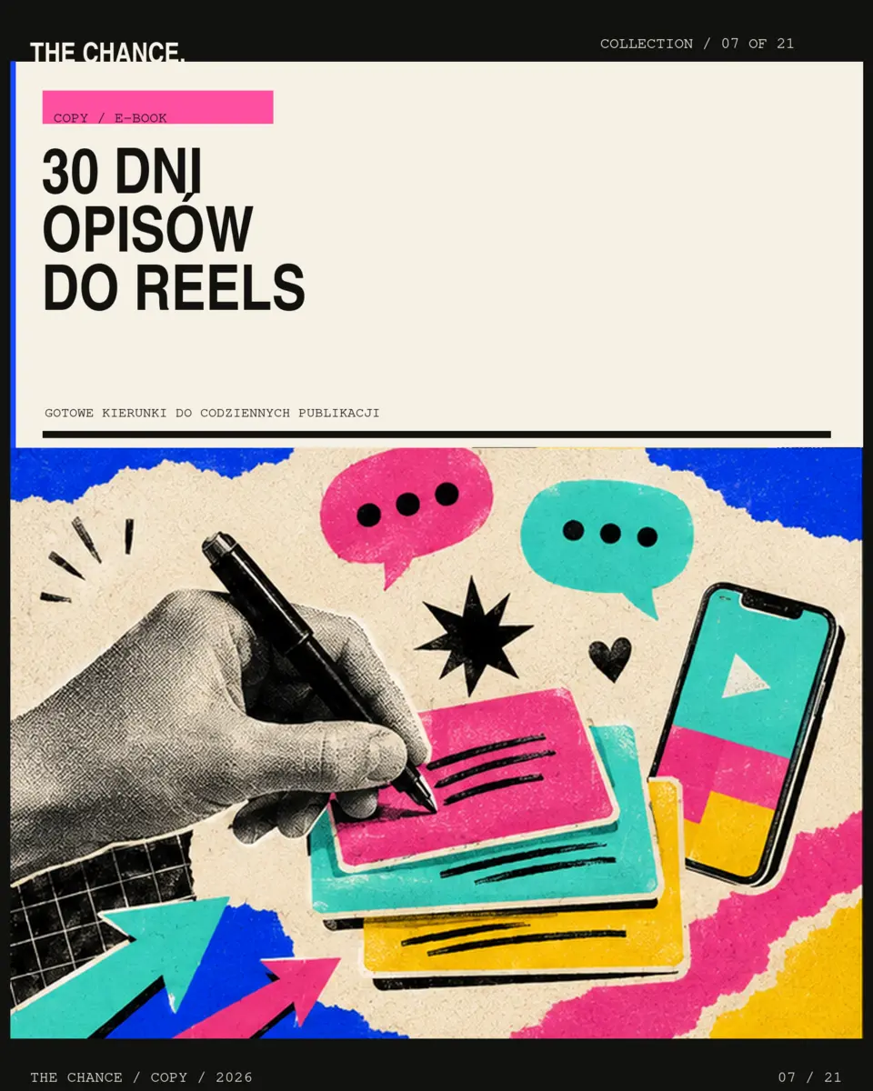 Okładka: 30 dni opisów do Reels