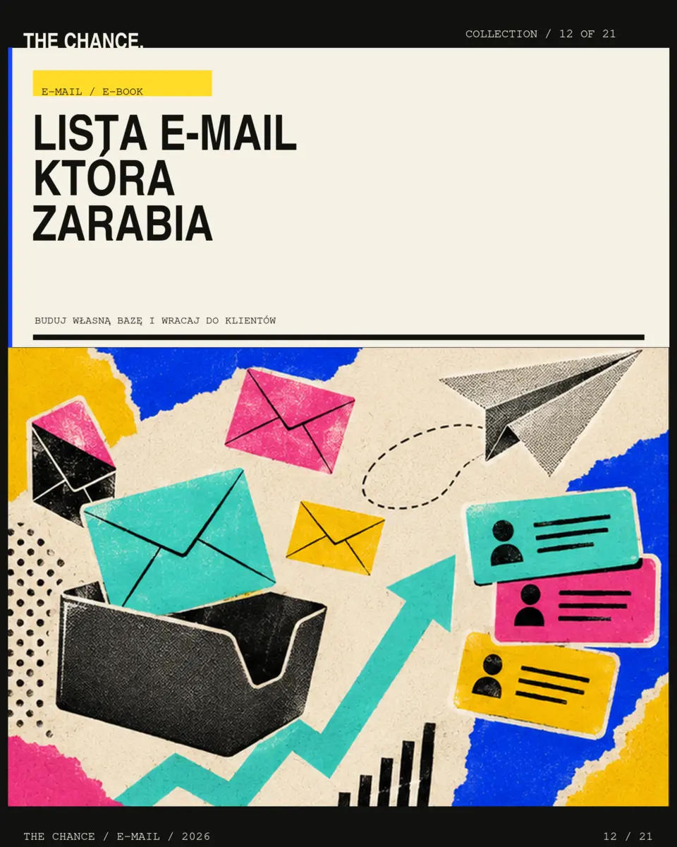 Okładka: Lista e-mail, która zarabia