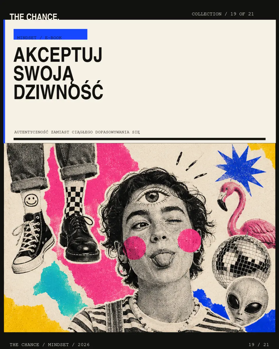 Okładka: Akceptuj swoją dziwność